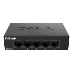 Network Switch D-Link DGS-105GL/E Unmanaged Gigabit Ethernet (10/100/1000) Black