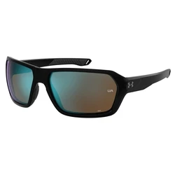 Under Armour Men's Sunglasses UA Recon 807/W1 (64/17/125) - Black Frame, Blue Lenses