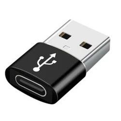 Αντάπτορας USB Cablexpert USB AM to USB-C FEMALE Adapter Black