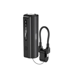 XO Powerbank PR281 Mini 5000mAh with Built-in Flashlight and Type-C Charging Cable