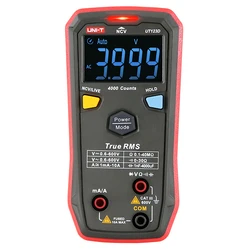 Πολύμετρο Uni-T ψηφιακό UT123D, True RMS, NCV, AC/DC