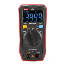 Πολύμετρο UNI-T ψηφιακό τσέπης UT123T, NCV, DC/AC