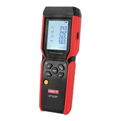 Ψηφιακό Θερμόμετρο Uni-T Ut325F, 4 Καναλιών Θερμοστοιχείων, Bluetooth
