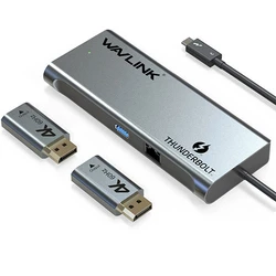 Docking Station Wavlink Thunderbolt 3 Single 5K DUAL 4K MINI