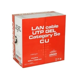 Καλώδιο Δικτύου Conotech Στροφείο U/UTP Χαλκός CU CAT5e GEL - PE (305m)