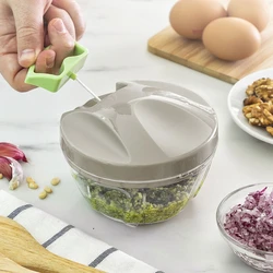 InnovaGoods Spinop Πολυκόπτης Λαχανικών Πλαστικός Χειροκίνητος V0103140