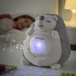 InnovaGoods Παιχνίδι Ύπνου Σκαντζόχοιρος από Ύφασμα με Λευκούς Ήχους και Φως για 36+ Μηνών V0103194