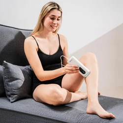 InnovaGoods Αποτριχωτική συσκευή παλμικού φωτός με κρύα λειτουργία και αξεσουάρ Kulepil