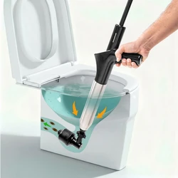 InnovaGoods Αποφρακτήρας υψηλής πίεσης με πεπιεσμένο αέρα εξαρτήματα και μανόμετρο 5 σε 1 Jetpro