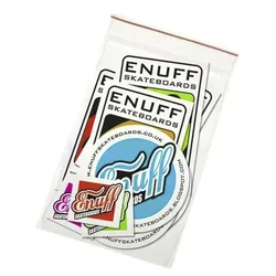 Enuff Skateboards Αυτοκόλλητα Μαύρο