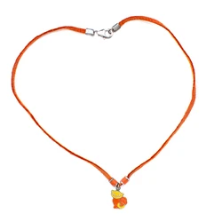 Γυναικείο Κολιέ Viceroy V95022C17 (45cm) Δερμάτινο, από Ατσάλι Brown