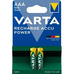 Επαναφορτιζόμενες Μπαταρίες Varta R2U AAA 800mAh (2τμχ)