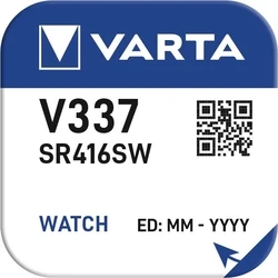 Μπαταρία Ρολογιών Varta V337 (1τμχ)