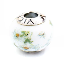 Γυναικείο Charm Viceroy Vmb0013-20 (1cm) από Ασήμι Brown Green