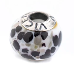 Γυναικείο Charm Viceroy Vmb0015-21 (1cm) από Ασήμι White, Black, Gray