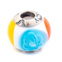 Γυναικείο Charm Viceroy Vmb0023-20 (1cm) από Ασήμι White, Blue, Orange, Purple