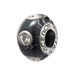 Γυναικείο Charm Viceroy Vmm0051-05 (1cm) από Ασήμι Black