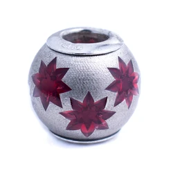 Γυναικείο Charm Viceroy Vmm0243-19 (1cm) από Ασήμι Silver, Red