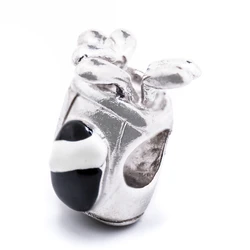 Γυναικείο Charm Viceroy Vmm0251-11 (1cm) από Ασήμι Silver, Black