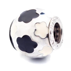 Γυναικείο Charm Viceroy Vmm0270-10 (1cm) από Ασήμι Silver, Black