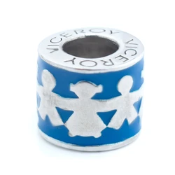 Γυναικείο Charm Viceroy Vmm0302-13 (1cm) από Ασήμι Silver, Blue