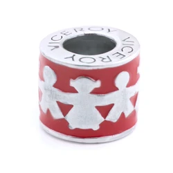 Γυναικείο Charm Viceroy Vmm0303-19 (1cm) από Ασήμι Silver, Red