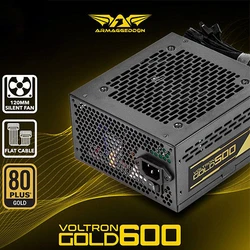 Τροφοδοτικό 600W Armaggeddon PSU VOLTRON GOLD 80+ RATING
