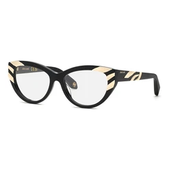 Γυναικείος Σκελετός Γυαλιών Roberto Cavalli Cat Eye Μαύρο VRC024V 700Y 53/16/135
