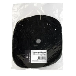 Δεματικά Καλωδιών Cablexpert Velcro 210mm 100pcs/Bag Black