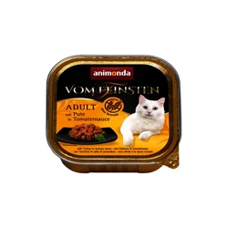 Υγρή Τροφή Γάτας animonda Vom Feinsten Classic with Turkey in Tomato Sause 100g