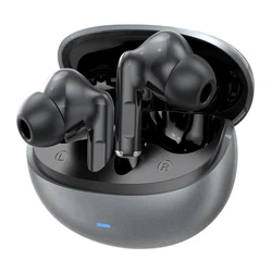 Celebrat W80 In-ear Bluetooth Handsfree Ακουστικά με Αντοχή στον Ιδρώτα και Θήκη Φόρτισης Γκρι
