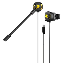 Armaggeddon WASP-5C-B In-ear Handsfree Ακουστικά USB-C Μαύρο