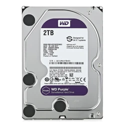 Σκληρός Δίσκος Wd 3.5" Purple Surveillance 2TB, 256MB, 5400RPM, SATA III