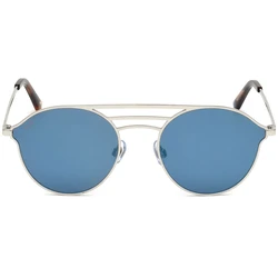 Unisex Γυαλιά Ηλίου Web We0207-16X (55/20/145 mm) Silver-Havana/Blue Mirror