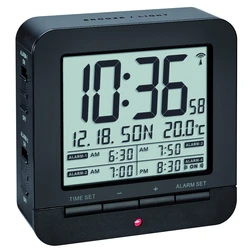 Ρολόι Ξυπνητήρι TFA 60.2536.01 Radio Controlled Alarm Clock