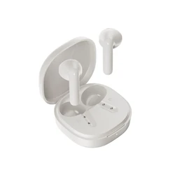Bluetooth Handsfree QCY Air White TWS EN , leather case