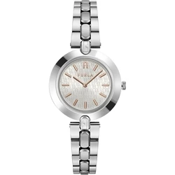 Γυναικείο Ρολόι Furla Ww00002005L1 (34mm) Μεταλλικό Μπρασελέ Ασημί