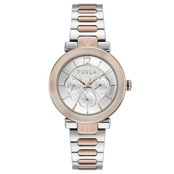 Γυναικείο Ρολόι Furla Ww00011004L5 (38mm) Μεταλλικό Μπρασελέ Ασημί