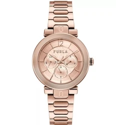Γυναικείο Ρολόι Furla Ww00011006L3 (38mm) Μεταλλικό Μπρασελέ Ροζ