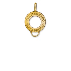 Γυναικείο Charm Thomas Sabo X0184-413-12 (1,5cm) από Ασήμι Golden
