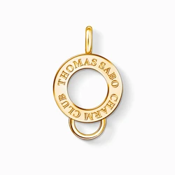 Γυναικείο Charm Thomas Sabo X0247-413-39 (1,5cm) από Ασήμι Golden