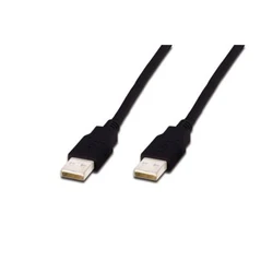 Καλώδιo USB Assmann Electronic A, 3m 2.0 Black