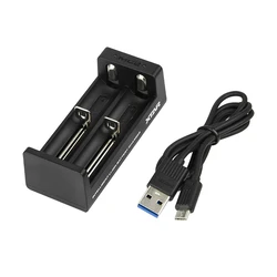 Battery Chargers XTAR MC2 2 Bay USB Charger