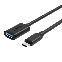 Καλώδιο USB UNITEK Y-C476BK 0.2 m 3.2 Gen 1 (3.1 Gen 1) Black