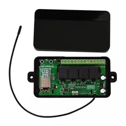 Ασύρματος δέκτης τηλεχειρισμού 4 καναλιών YET404WFR, 433MHz, WiFi