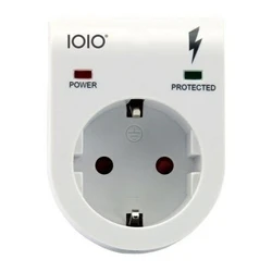 Πρίζα Με Προστασία Υπέρτασης Olympia SD 2100S Λευκή