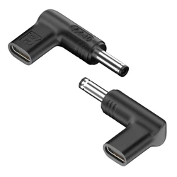 Αντάπτορας Τροφοδοσίας Powertech YX-10, USB-C σε Dell 4.5x3mm, μαύρος