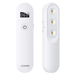 Αποστειρωτής UV Usams ultra mini US-ZB159,με οθόνη & μπαταρία, λευκός