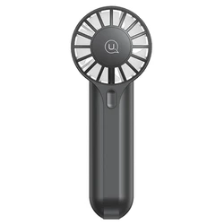 Φορητό Ανεμιστηράκι Usams ZB288 με 3 ταχύτητες, 1200mAh, Μαύρος