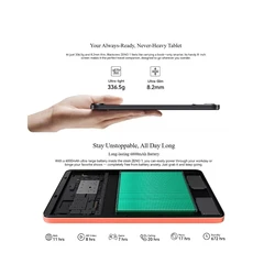 Tablet Blackview Octa-Core 4G 8' Hd (4Gb+64Gb) Zeno 1 Android 15 Space Orange